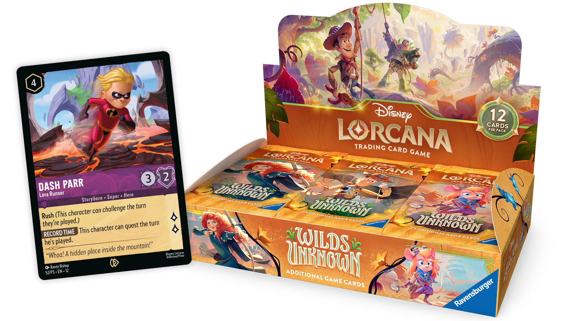 Disney Lorcana Wilds Unknown Booster Box | Paradise Games
